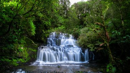 Waterfall Scenery Photograph Home Decor Premium Quality Poster Print Choose Your Sizes