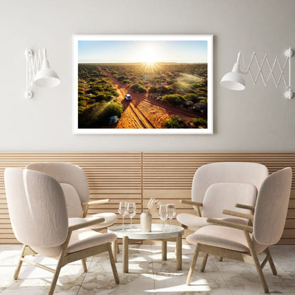 Sunset Nature Scenery Photograph Home Decor Premium Quality Poster Print Choose Your Sizes