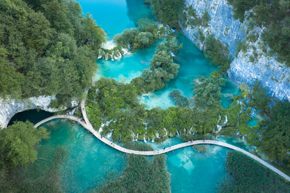 Nature Aerial View Photograph Home Decor Premium Quality Poster Print Choose Your Sizes