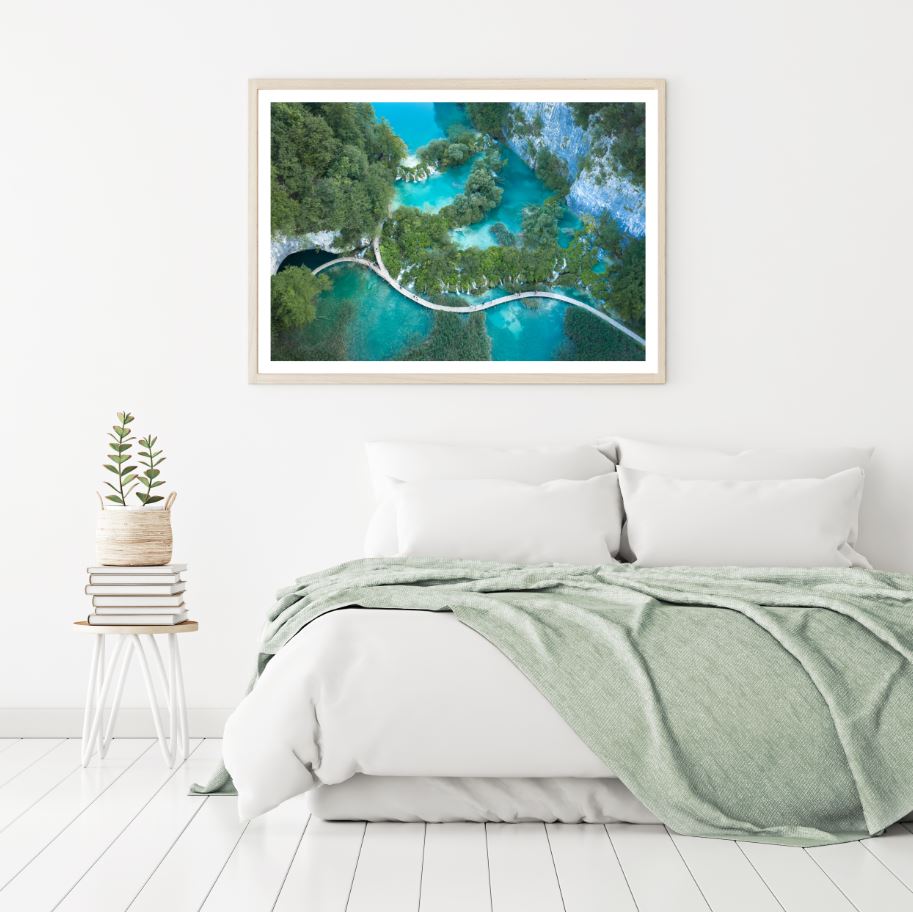 Nature Aerial View Photograph Home Decor Premium Quality Poster Print Choose Your Sizes