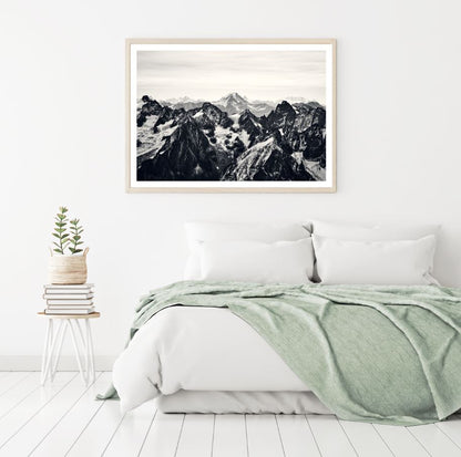 Mountain Scenery View Photograph Home Decor Premium Quality Poster Print Choose Your Sizes