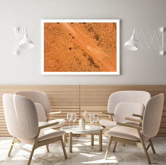 Van on Valley Aerial Photograph Home Decor Premium Quality Poster Print Choose Your Sizes