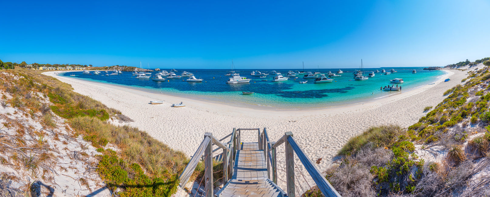 Panoramic Canvas Sea Scenery View High Quality 100% Australian Made Wall Canvas Print Ready to Hang