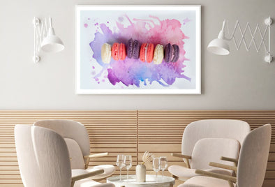 Colorful Macaroons Photograph Home Decor Premium Quality Poster Print Choose Your Sizes