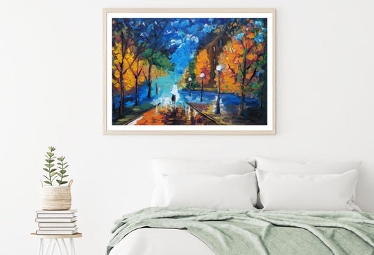 Colorful Forest Oil Painting Home Decor Premium Quality Poster Print Choose Your Sizes