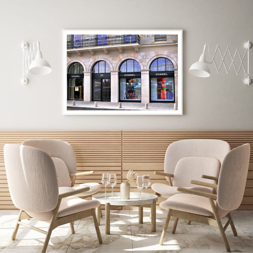 Fashion Store Front Photograph Home Decor Premium Quality Poster Print Choose Your Sizes