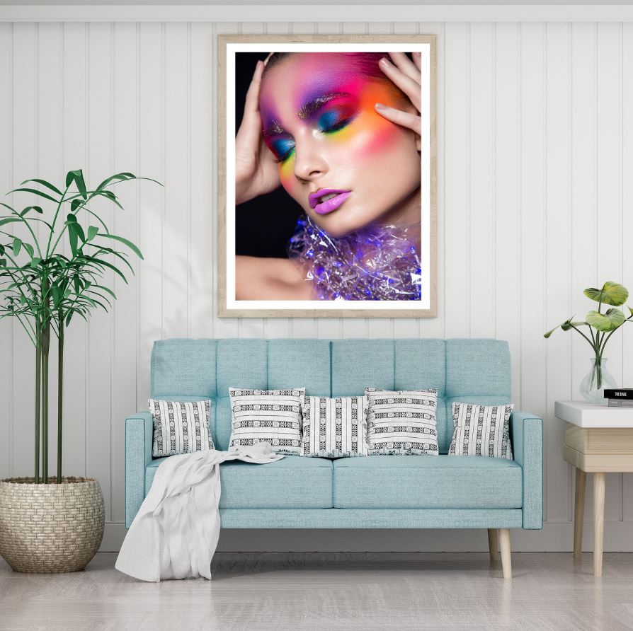 Fashion Girl Portrait Photograph Home Decor Premium Quality Poster Print Choose Your Sizes