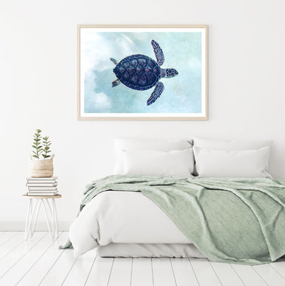 Turtle Closeup Photograph Home Decor Premium Quality Poster Print Choose Your Sizes