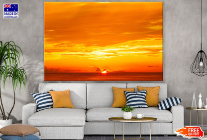 Sunset Sky Scenery Photograph Print 100% Australian Made