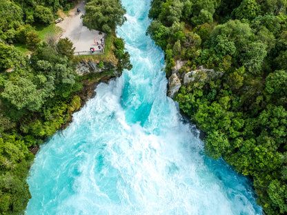 Aerial View of a Waterfall Photograph Print 100% Australian Made