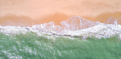 Sea Shore Aerial View Photograph Home Decor Premium Quality Poster Print Choose Your Sizes