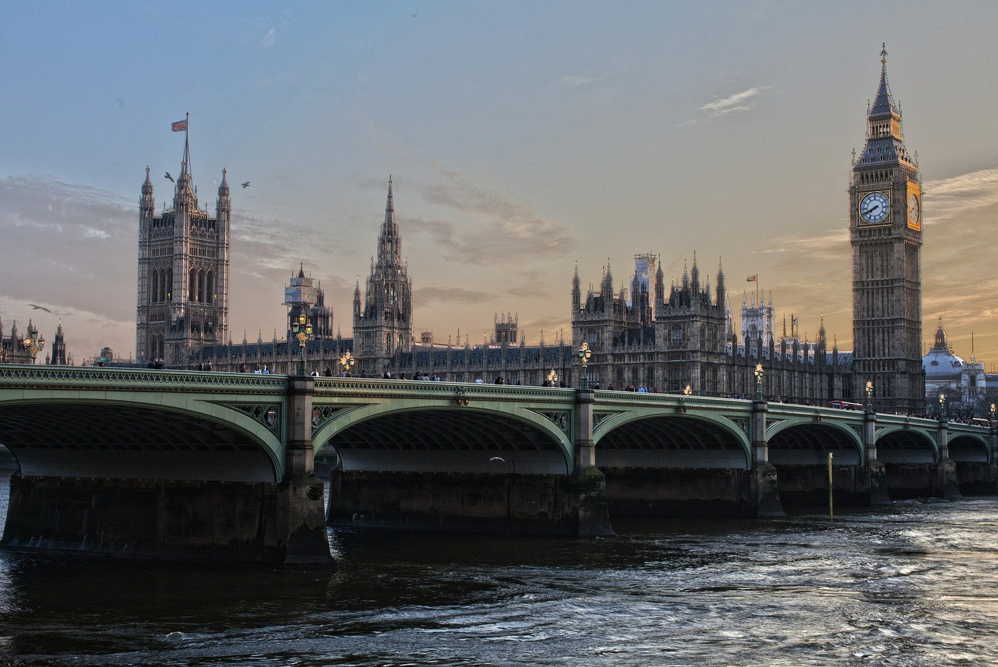 London Bridge & Big Ben Clock Tower Photograph Print 100% Australian Made