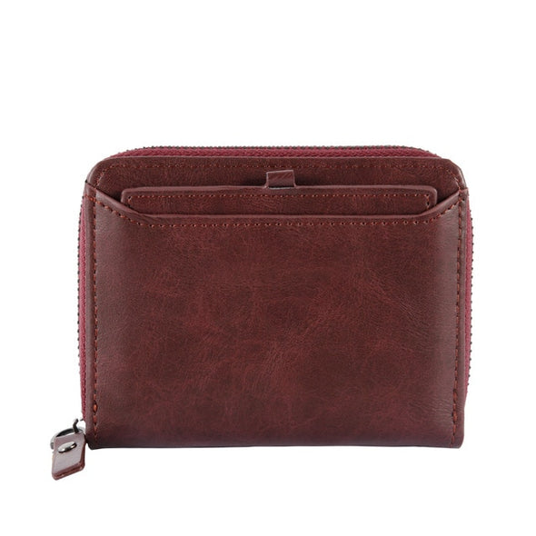 Mens Casual Wallets Leather Short Foldable Wallet Purse Credit Cards Holder Men PU Leather Business Soft Wallet 3 Colors