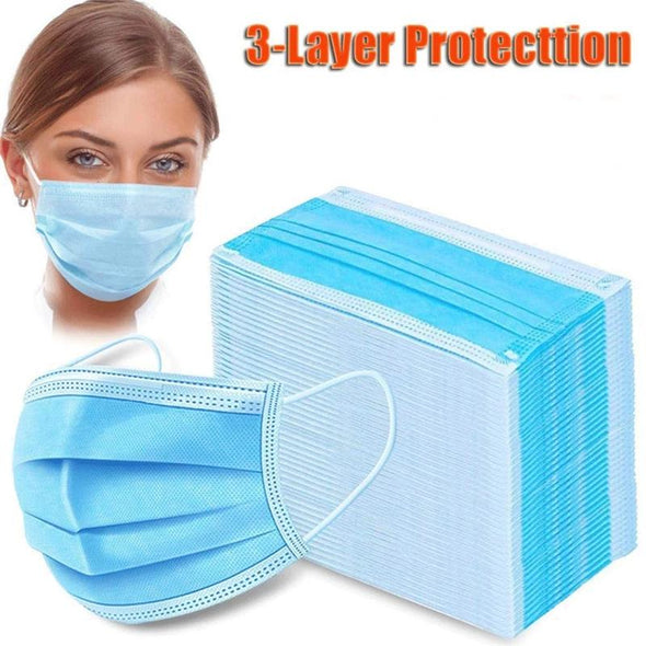 Face Mask Protective 3 Layer Mouth Masks Filter Ship In Stock Now AU