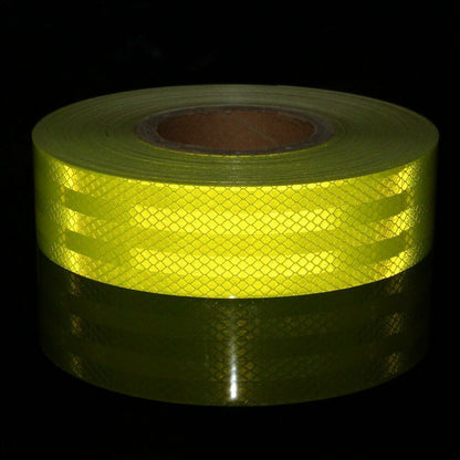 Fluro Diamond Grade Hi-Vis Yellow Class 1W Reflective Tape 50mmx45.7M Full Roll