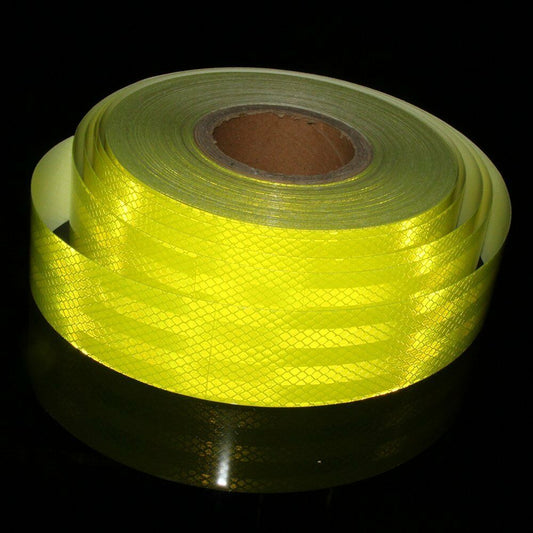 Fluro Diamond Grade Hi-Vis Yellow Class 1W Reflective Tape 50mmx45.7M Full Roll