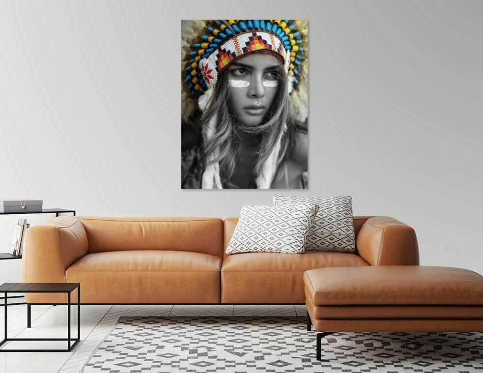 Lady Headdress popular Print 100% Australian Made