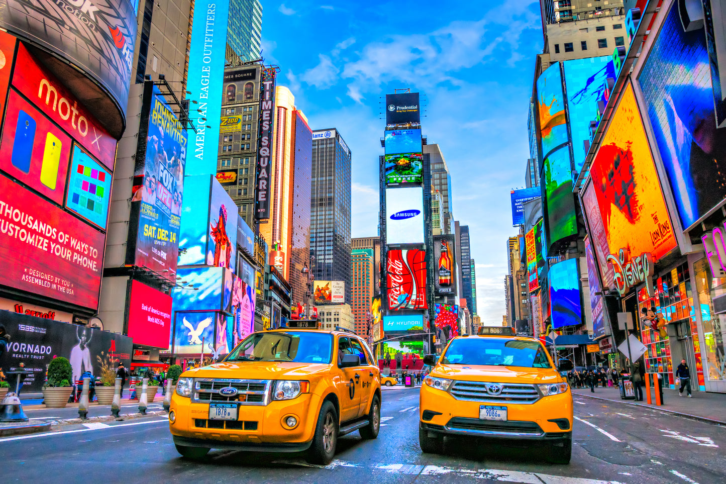 New York City Times Square Street View Photograph Print 100% Australian Made