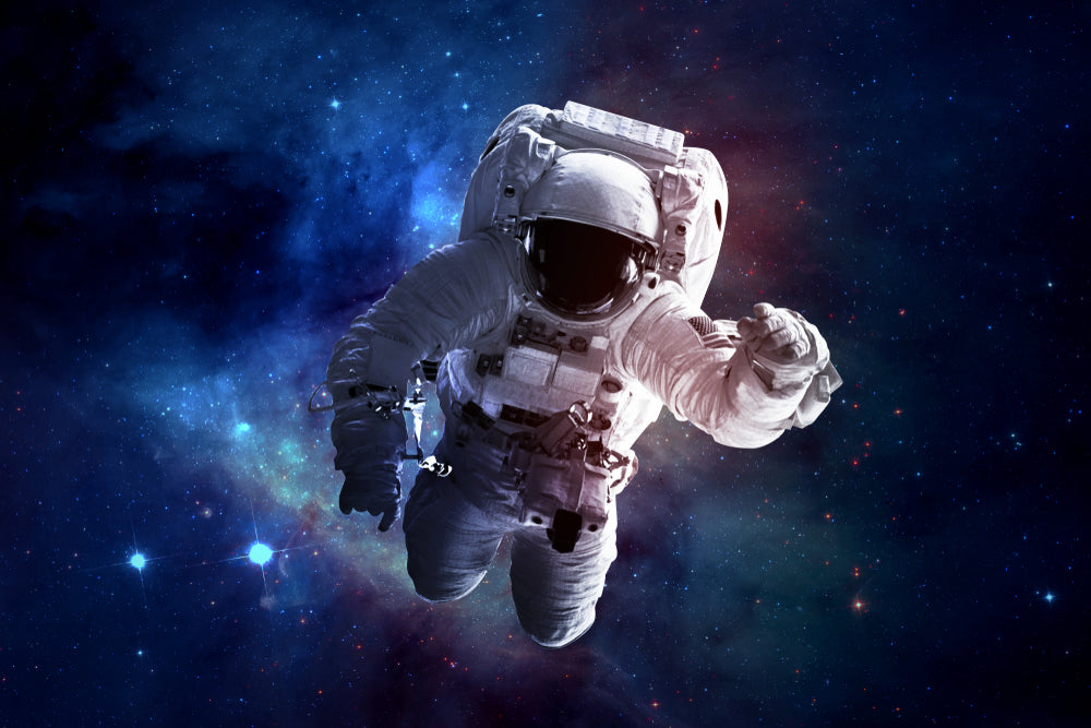 Astronaut in Space with Space Suit Photograph Print 100% Australian Made