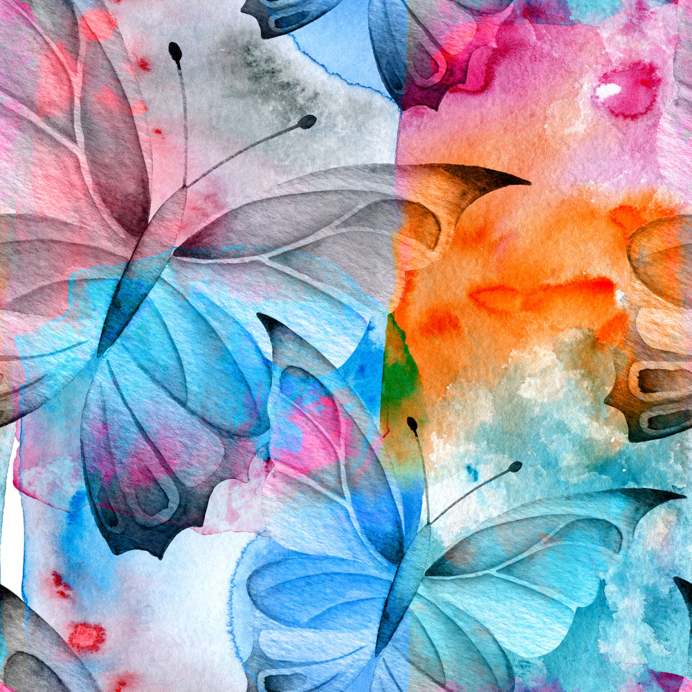 Colourful Butterfly Painting Print 100% Australian Made