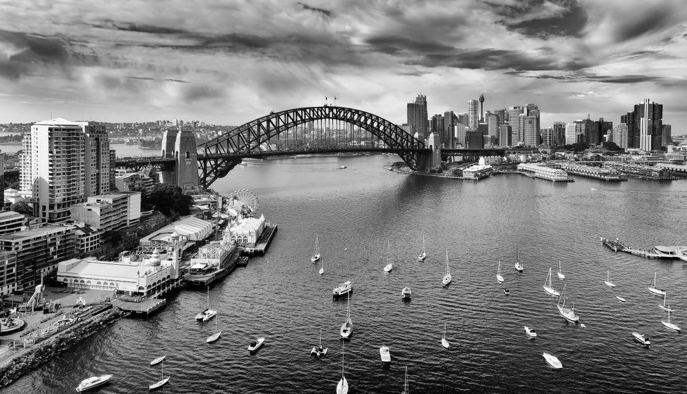 Sydney skyline Print 100% Australian Made