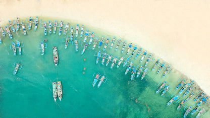 Stunning Bay Aerial View Photograph Print 100% Australian Made