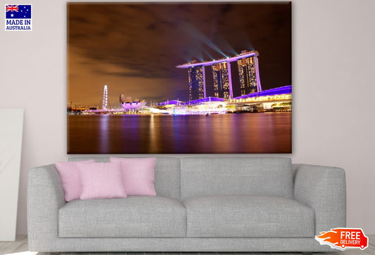 City Night View Photograph Print 100% Australian Made