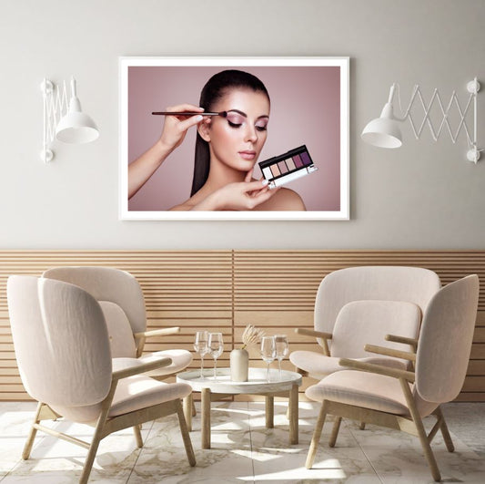 Girl with Makeup Photograph Home Decor Premium Quality Poster Print Choose Your Sizes