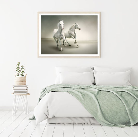 Horses Running Photograph Home Decor Premium Quality Poster Print Choose Your Sizes