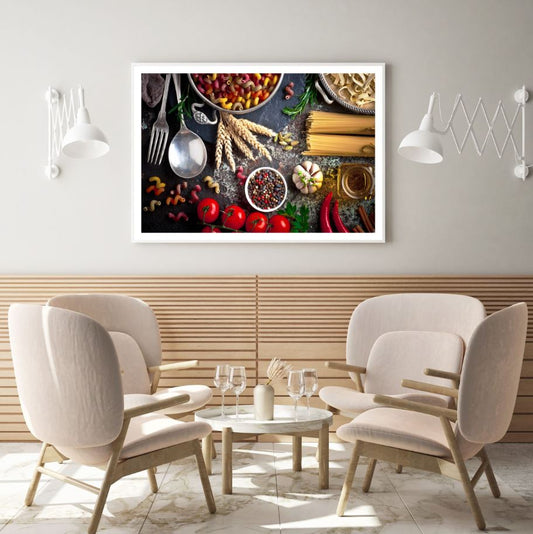 Spices & Vegetables in Kitchen Home Decor Premium Quality Poster Print Choose Your Sizes