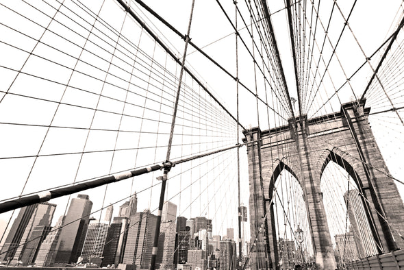 City New York bridge  Print 100% Australian Made