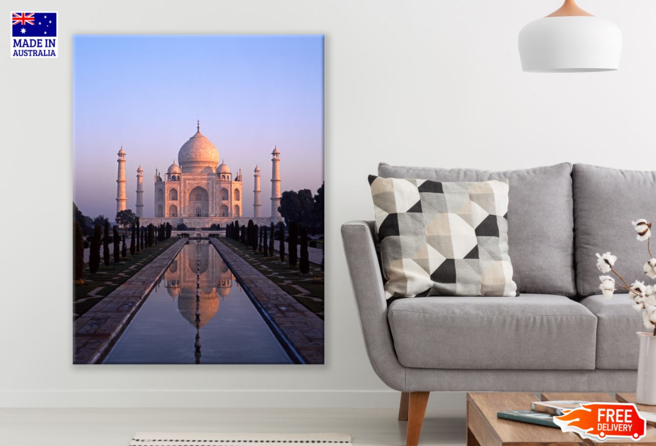 Taj Mahal in India Photograph Print 100% Australian Made