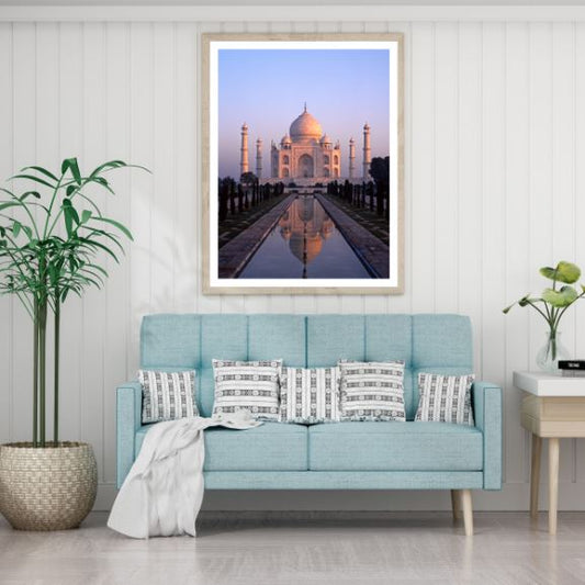 Taj Mahal in India Photograph Home Decor Premium Quality Poster Print Choose Your Sizes