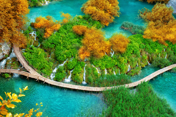 Plitvice Lakes National Park Croatia Print 100% Australian Made