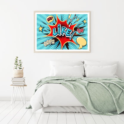 Colorful Pop Art Design Home Decor Premium Quality Poster Print Choose Your Sizes