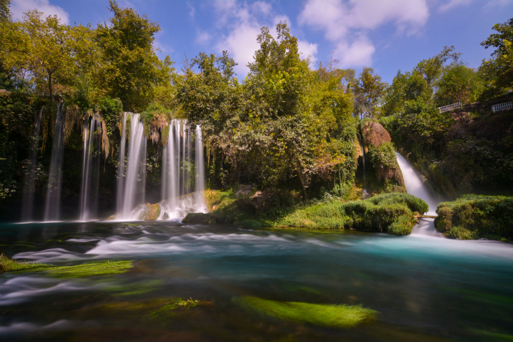 Waterfall Scenery View Photograph Home Decor Premium Quality Poster Print Choose Your Sizes