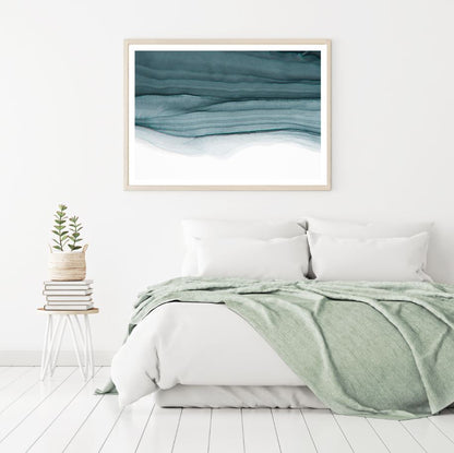 Grey & White Abstract Design Home Decor Premium Quality Poster Print Choose Your Sizes