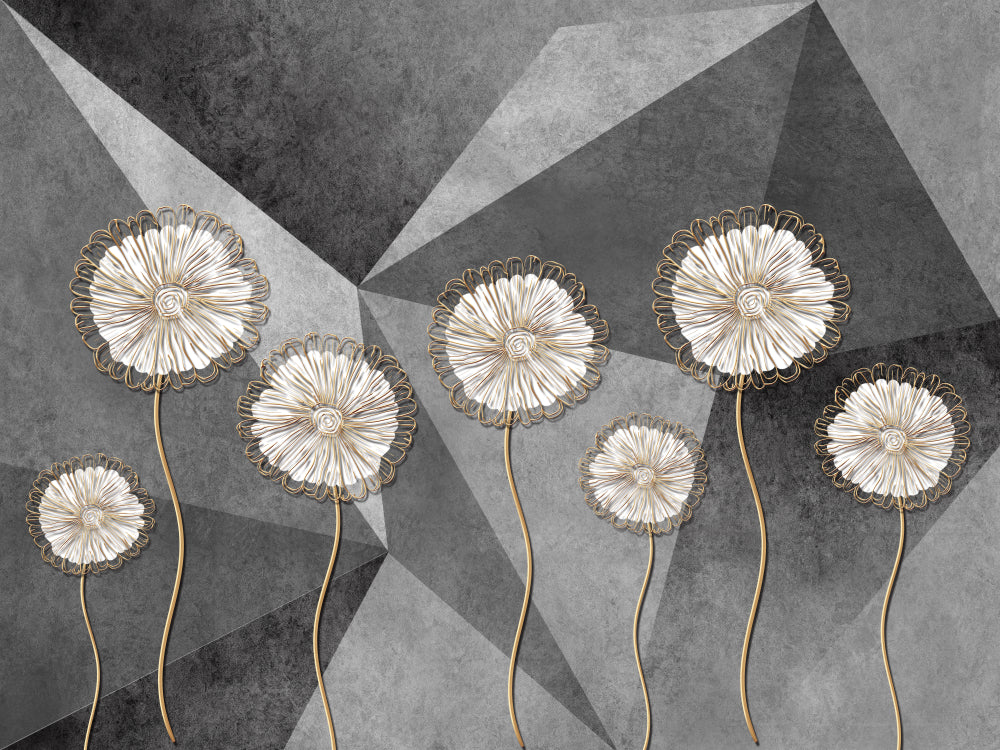 3D Illustration of Dandelions Print 100% Australian Made