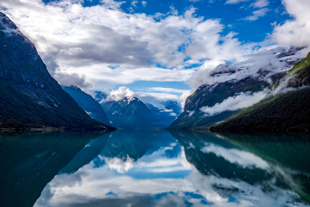 Lake & Mountain View Photograph Print 100% Australian Made