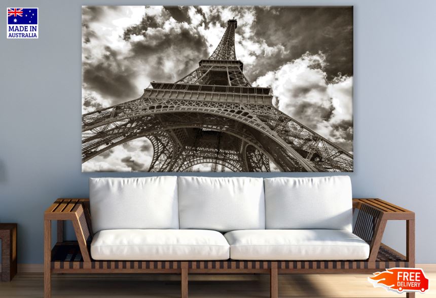 Eiffel Tower Vintage Photograph Print 100% Australian Made