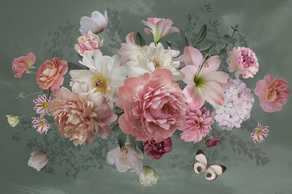 Floral Art Design Print 100% Australian Made