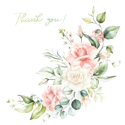 Square Canvas Pink Flowers Plant Painting High Quality Print 100% Australian Made