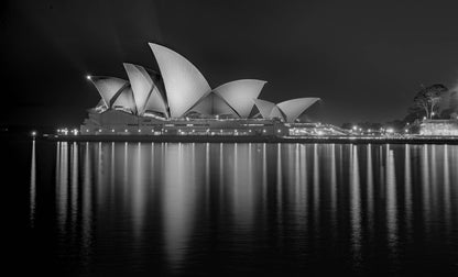 Sydney Opera house by night Print 100% Australian Made