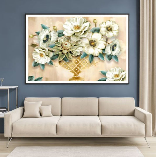 Colorful Flower Vase Design Home Decor Premium Quality Poster Print Choose Your Sizes