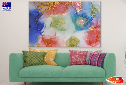 Multicolor Abstract Design Print 100% Australian Made