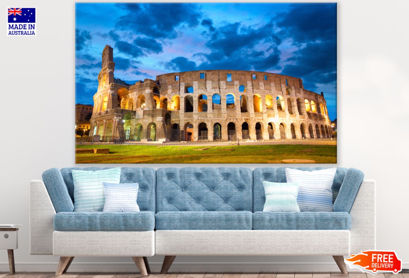 Colosseum in Italy Photograph Print 100% Australian Made