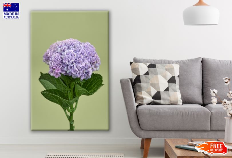 Hydrangea Purple Flowers Photograph Print 100% Australian Made