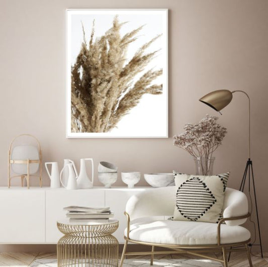 Dried Grass Macro Photograph Home Decor Premium Quality Poster Print Choose Your Sizes