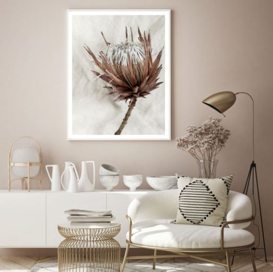 Dry Flower Closeup Photograph Home Decor Premium Quality Poster Print Choose Your Sizes