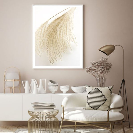 Dry Grass Closeup Photograph Home Decor Premium Quality Poster Print Choose Your Sizes